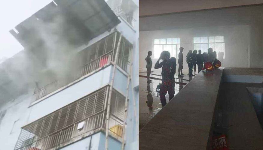 বরিশাল শের-ই বাংলা মেডিকেলে অগ্নিকাণ্ড